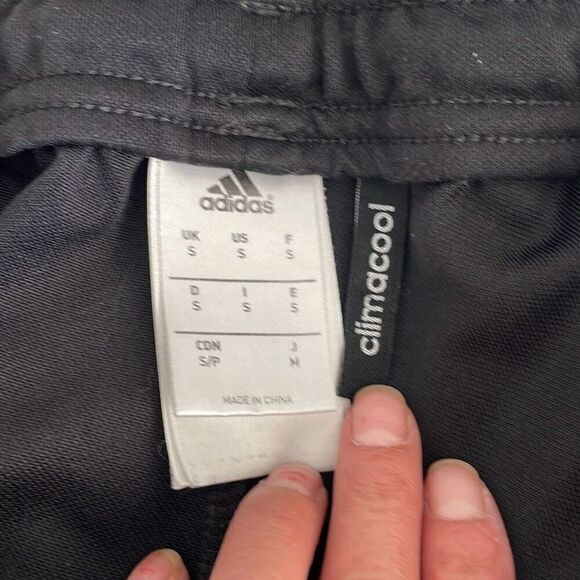 EUC Adidas Black Climalite Soccer Pants Ankle Zip - Men’s Small - Picture 11 of 11